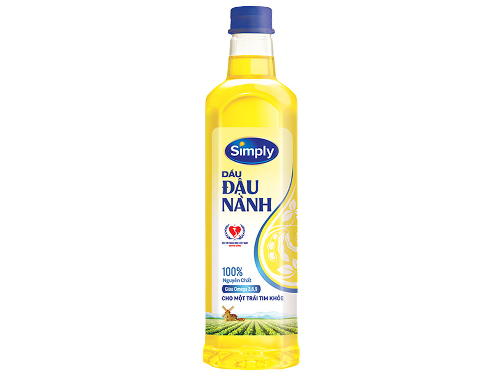 Combo 2 chai Dầu Đậu Nành Simply 1L