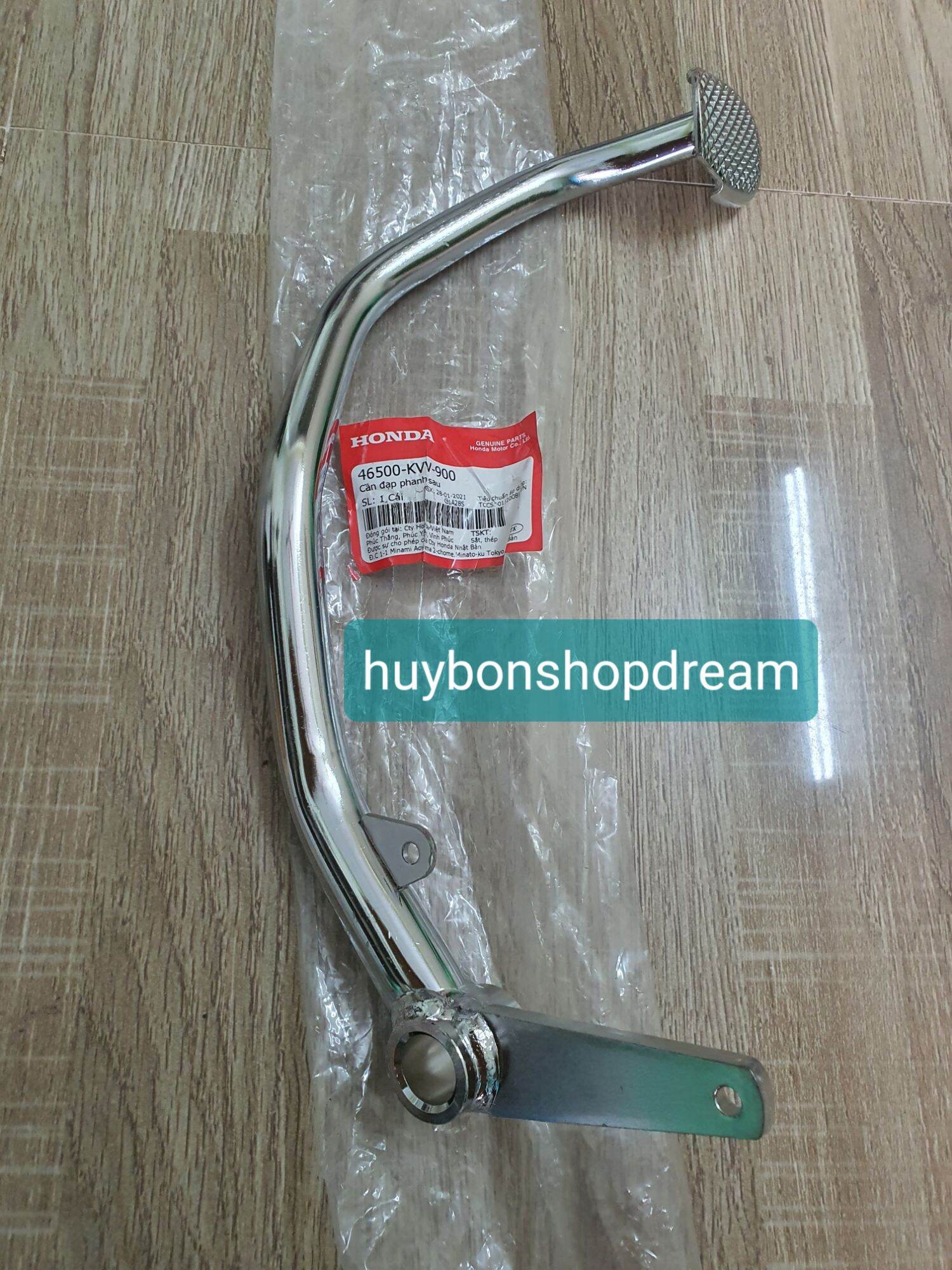 Cần phanh xe Dream xi bóng