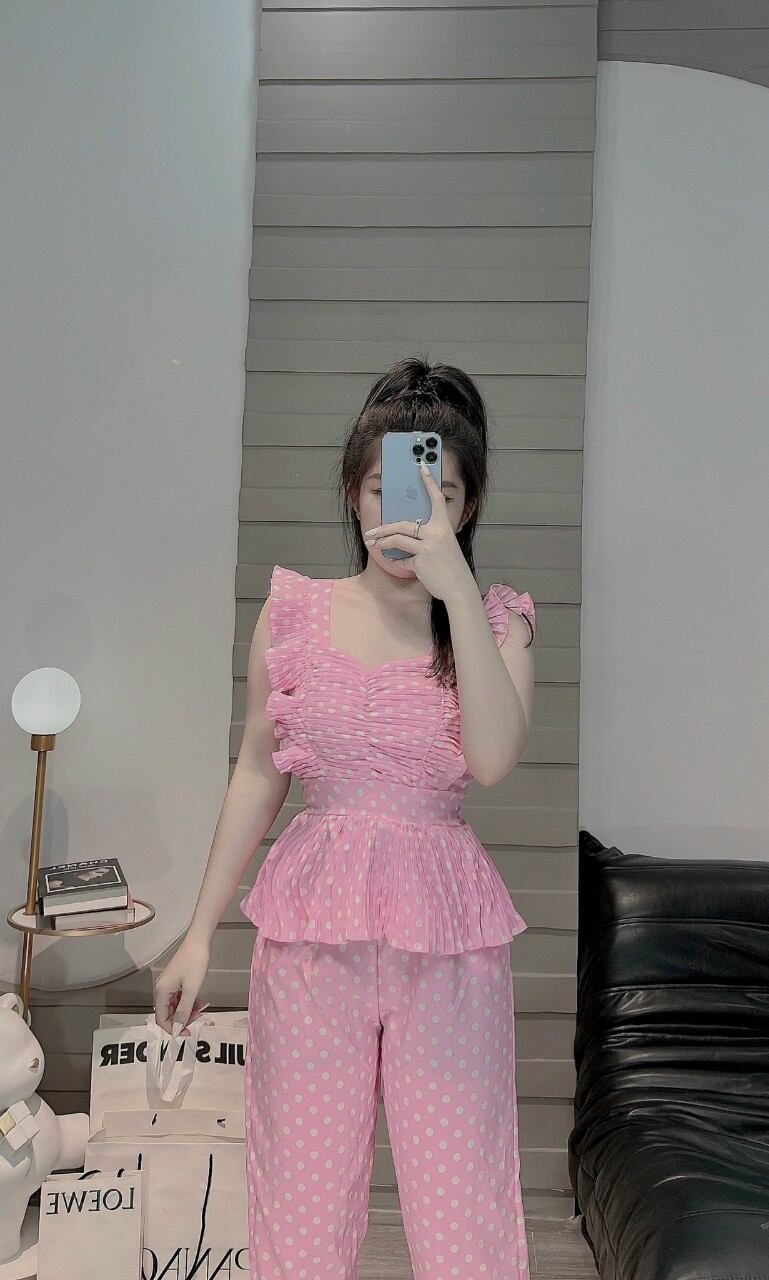 Sét bộ bèo chấm bi
