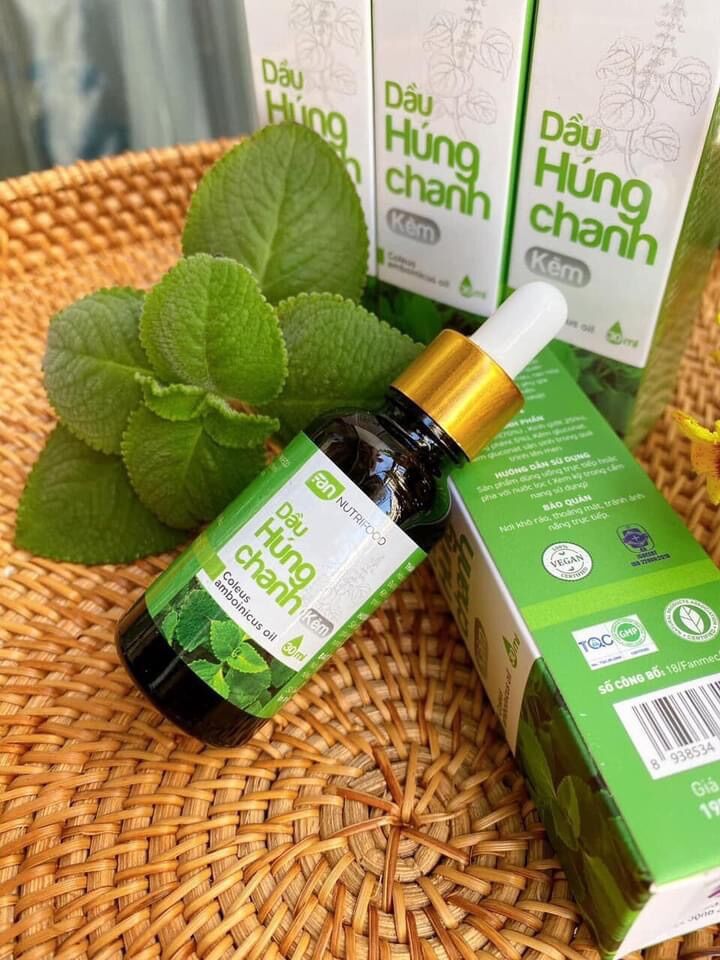 Tinh dầu húng chanh Kẽm Faneco