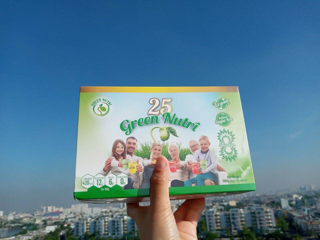 Sữa hạt ngũ cốc 25 Green Nutri Lon 750G