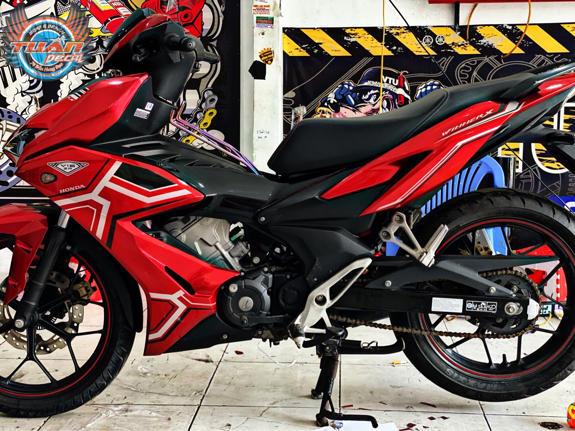 Tem rời Y16ZR cho winner x