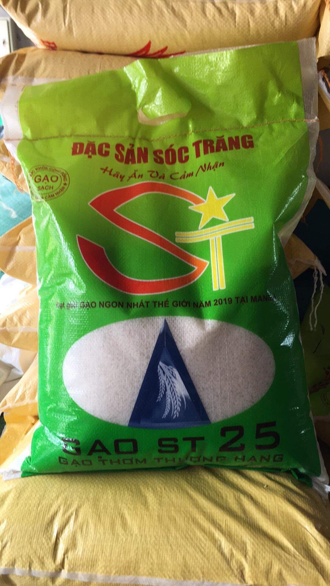 Gạo st25 đặc sản sóc trăng 10kg