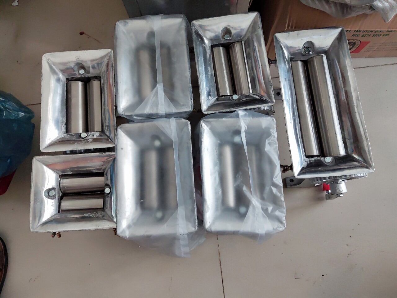 Máy cán khô mực bằng tay cao cấp 15cm