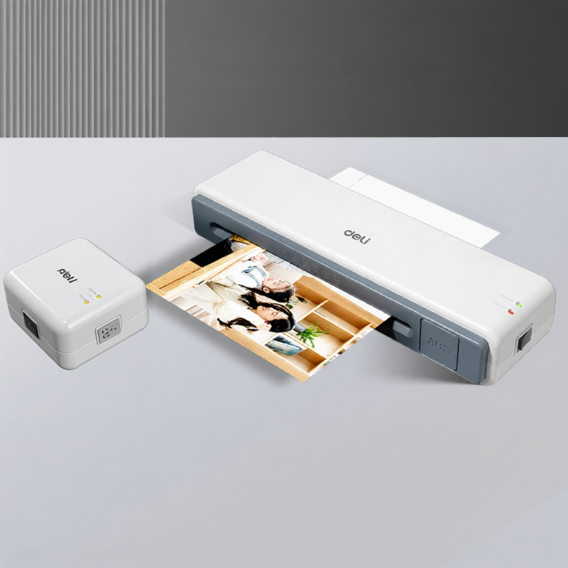 deli | Máy Ép Ảnh A4 Dành Cho Văn Phòng Nhỏ Gia Đình Và Trường Mầm Non