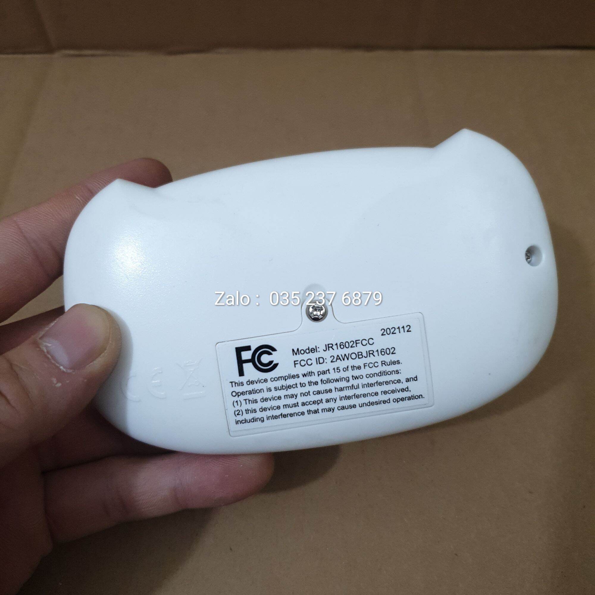 Remote/Điều khiển xe oto điện trẻ em JR RX trắng mặt cú