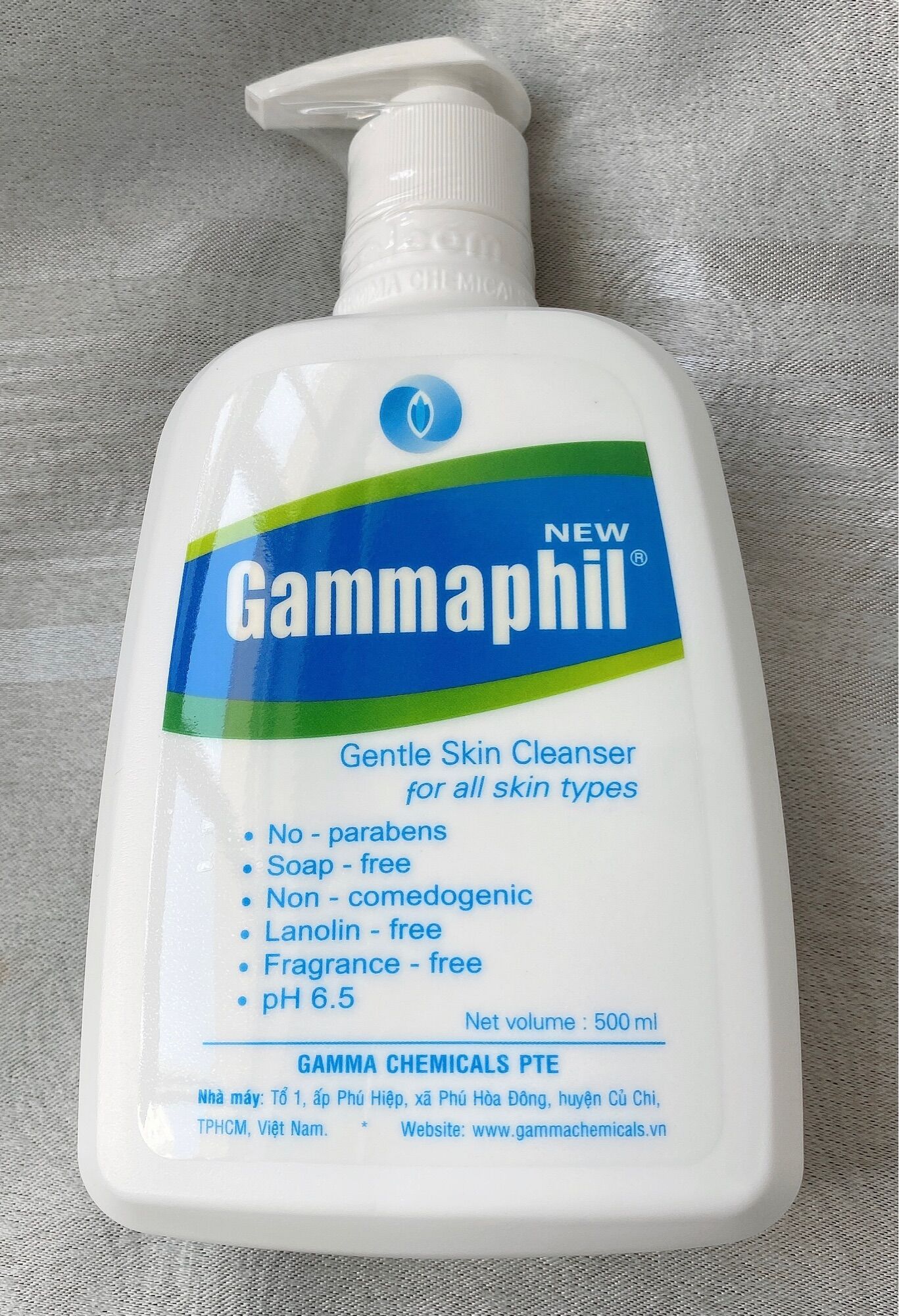 Gammaphil - Sữa rửa mặt Gammaphil 500ml