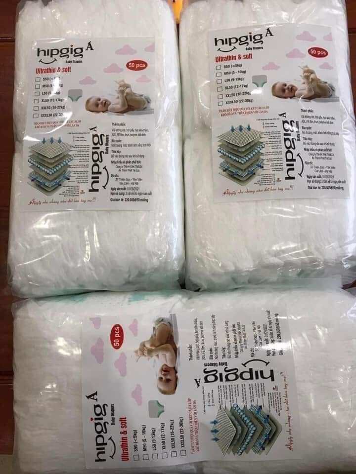 Tã bỉm quần hipgip A/50m