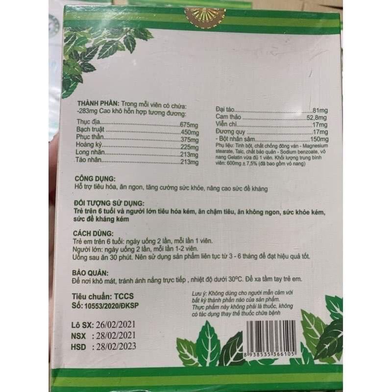 SÂM BỔ KIỆN THẢO MỘC NAM