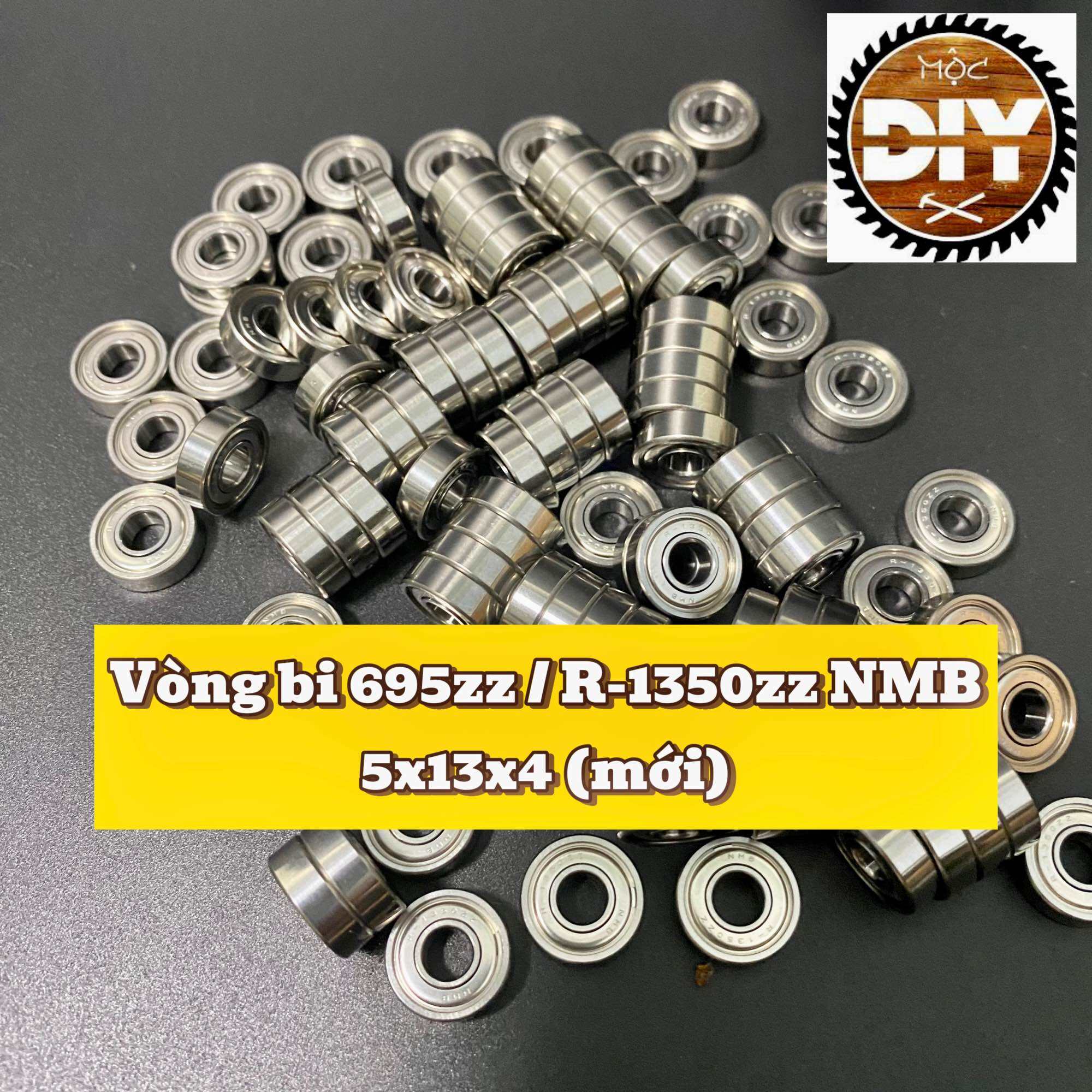 Vòng bi 695zz mới/ Bạc đạn NMB R-1350zz (5x13x4) (5vòng)