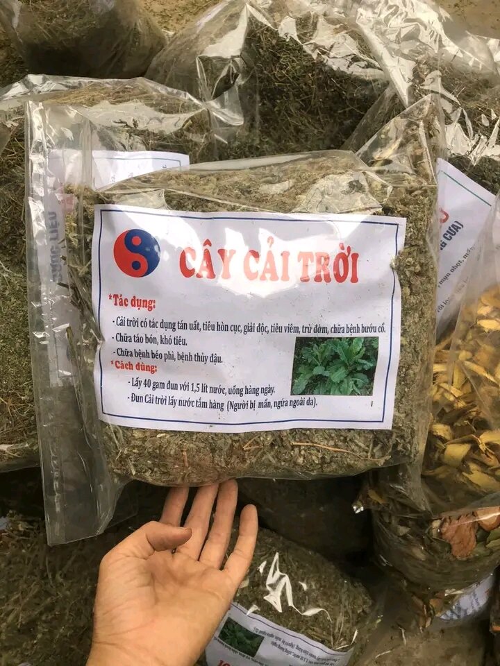 Cây cải trời khô 1kg