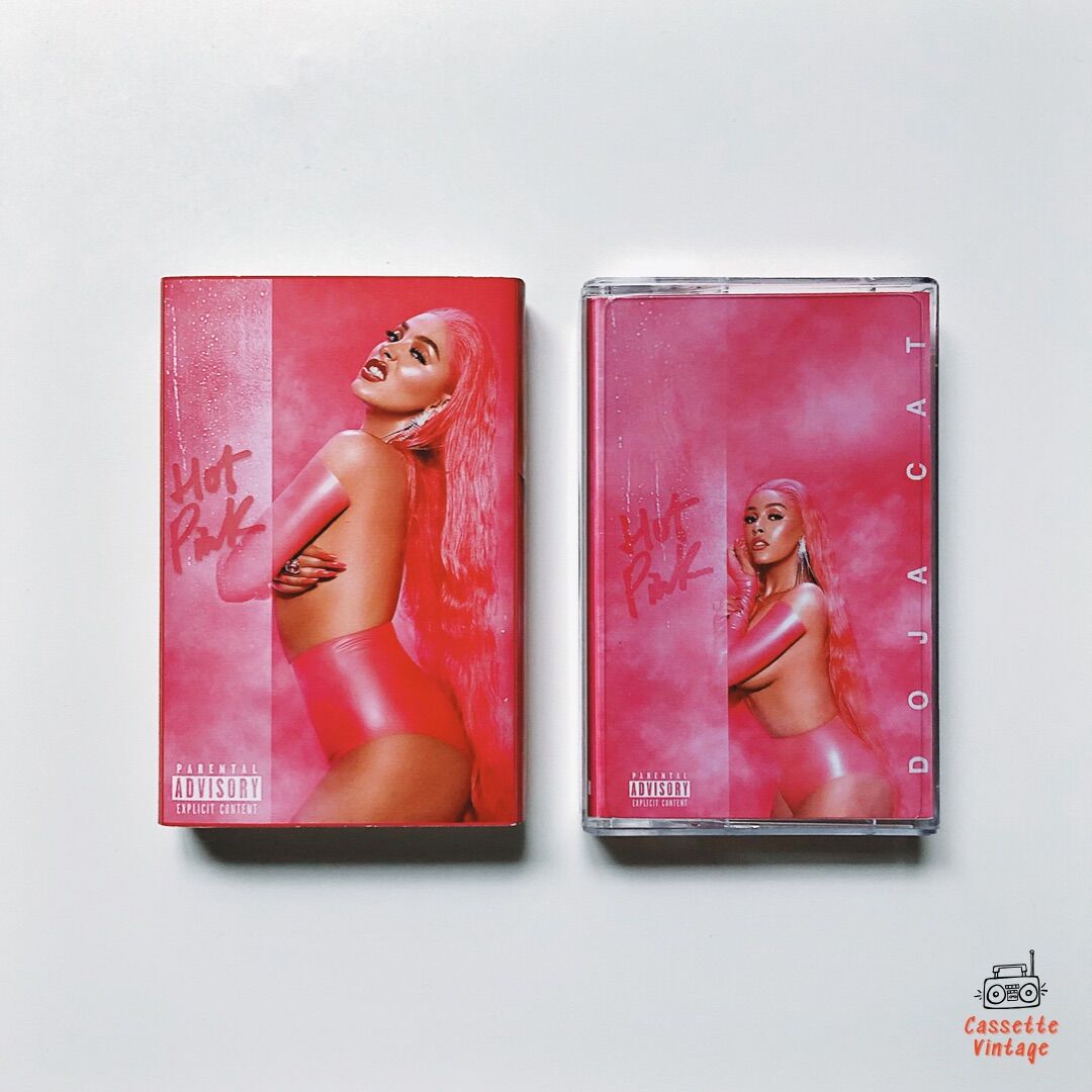 Băng cassette hot pink - doja cat màu hồng
