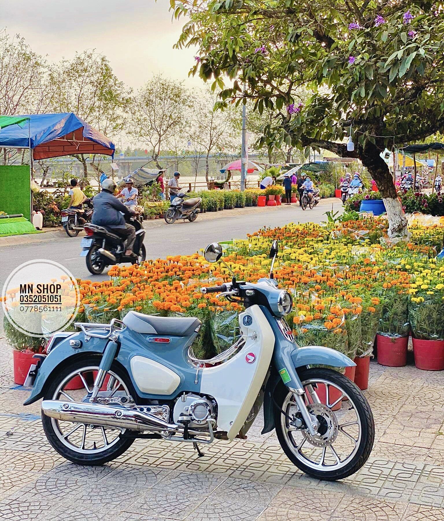 [HCM]Baga sau Honda Super Cub C125