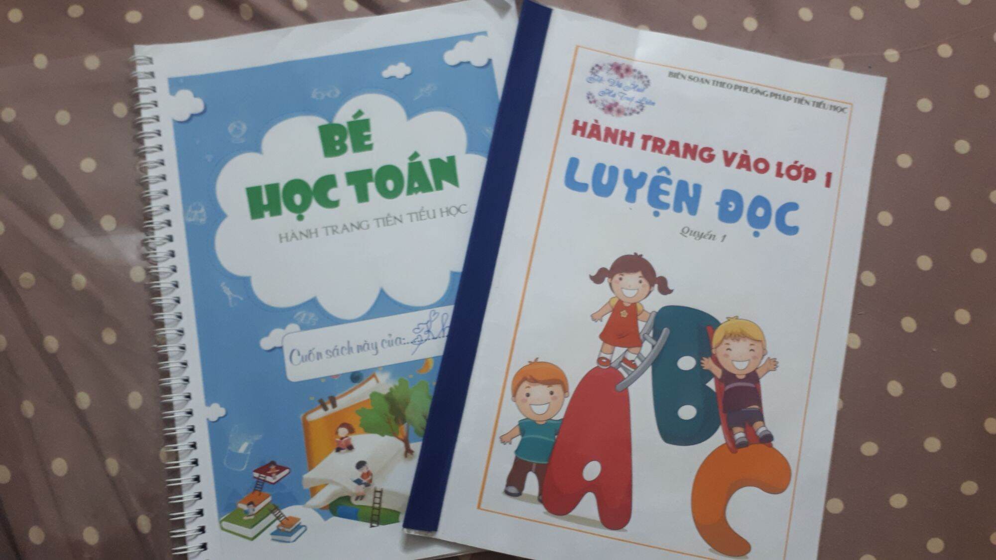 Luyện đọc + Toán cho bé đang và sắp vào lớp 1 (Tiền tiểu học) theo chứng trình mới 2021 in màu sắc nét, hình ảnh minh họa