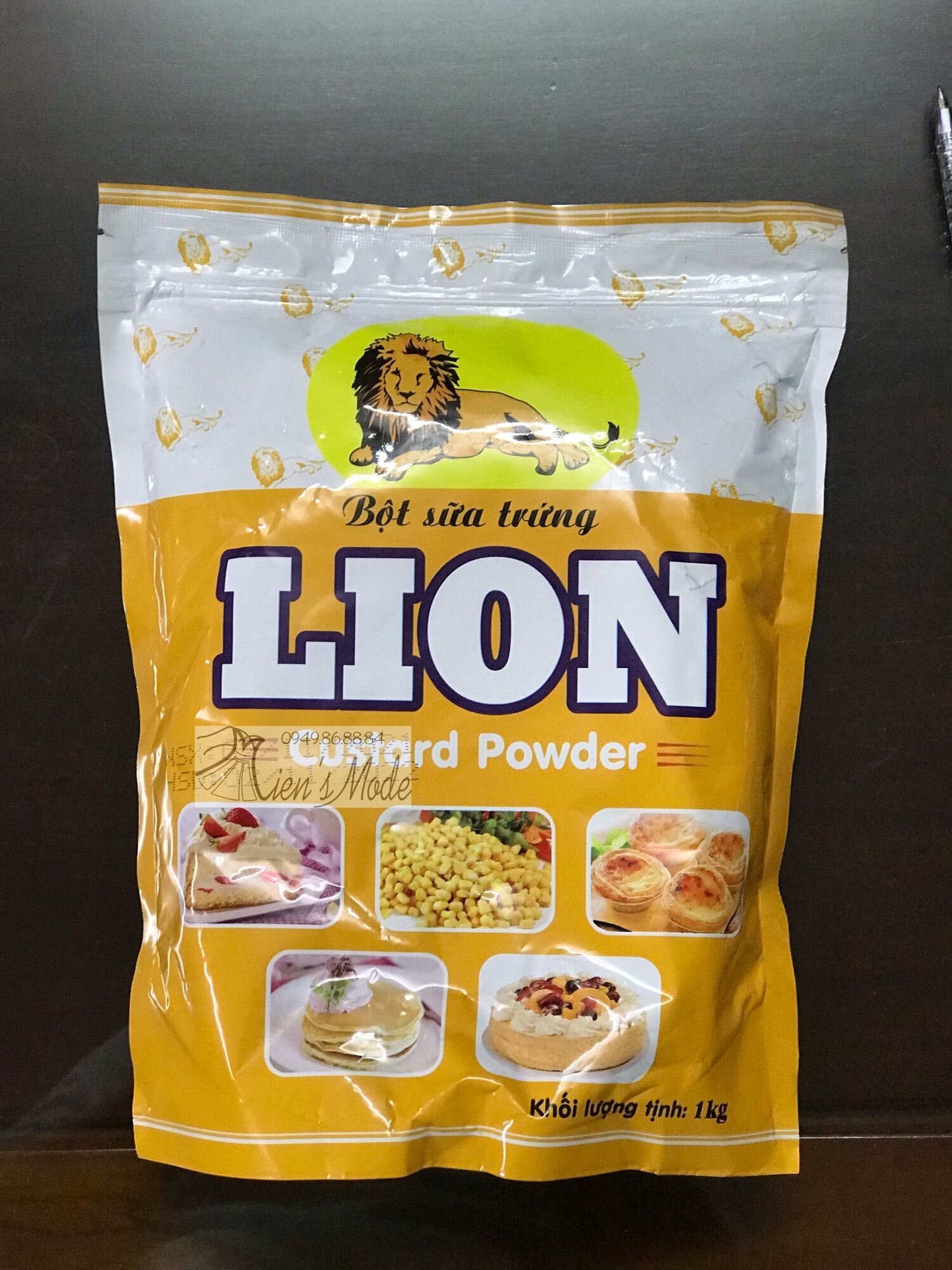 1kg bột trứng sữa bột sư tử Lion