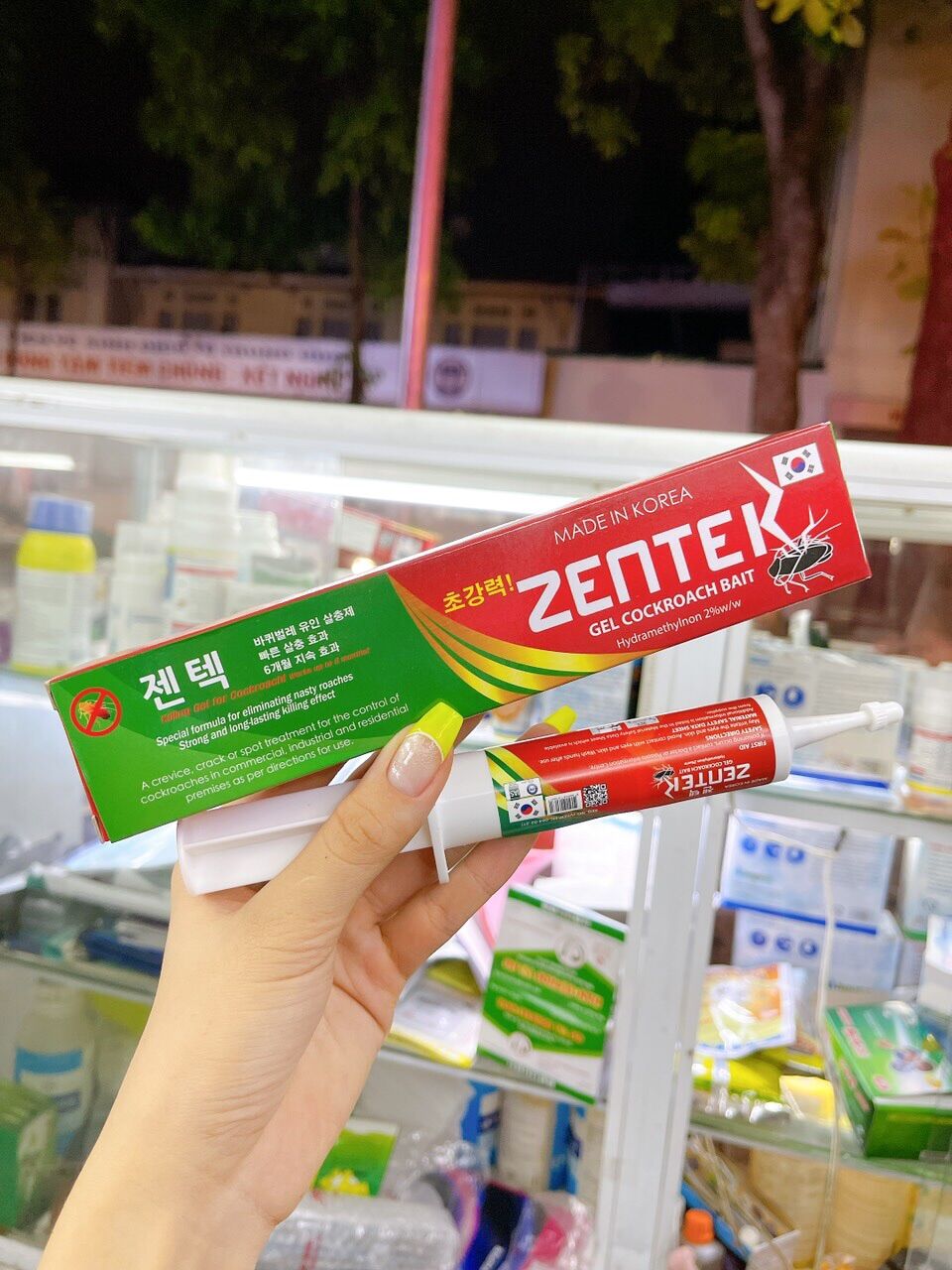 Thuốc diệt gián ZENTEK - diệt cả gián bé