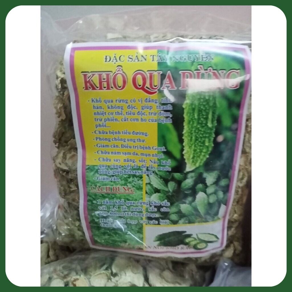 Khổ qua rừng ( mướp đắng rừng ) thái lát - Túi 500gr