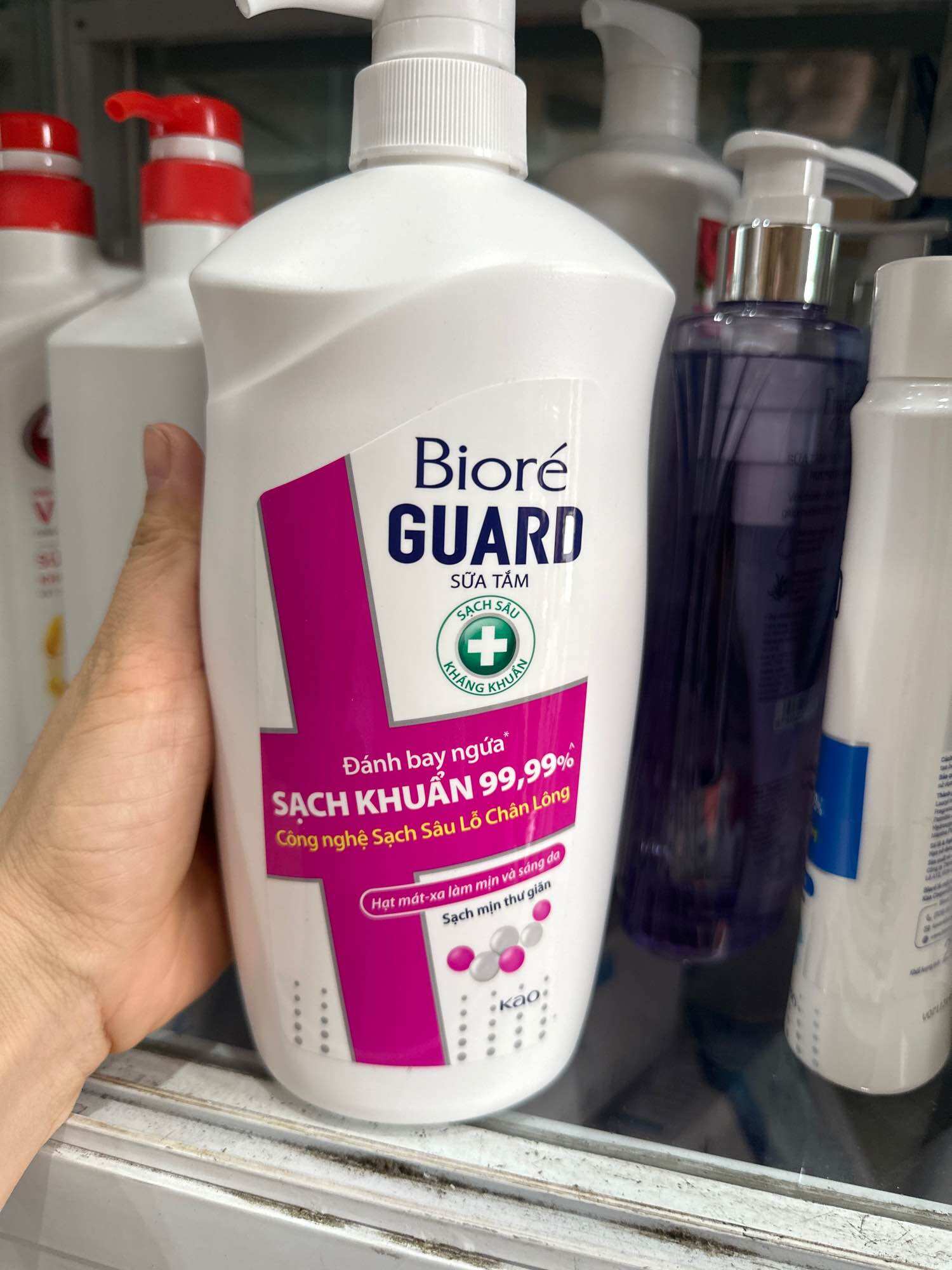 Sữa tắm kháng khuẩn body mịn thư giãn