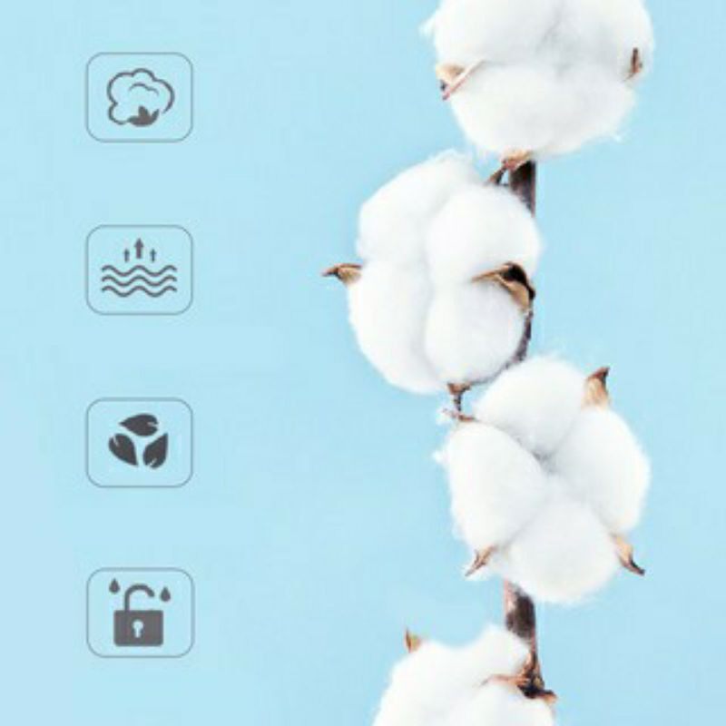 Bông tẩy trang Cosmetic  MAYCREATE gói 150 miếng