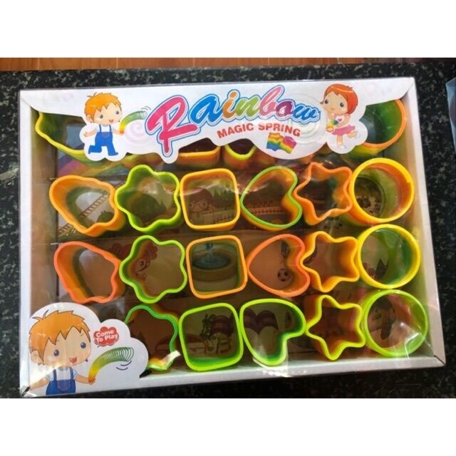 Đồ chơi lò xo cầu vồng 4x5