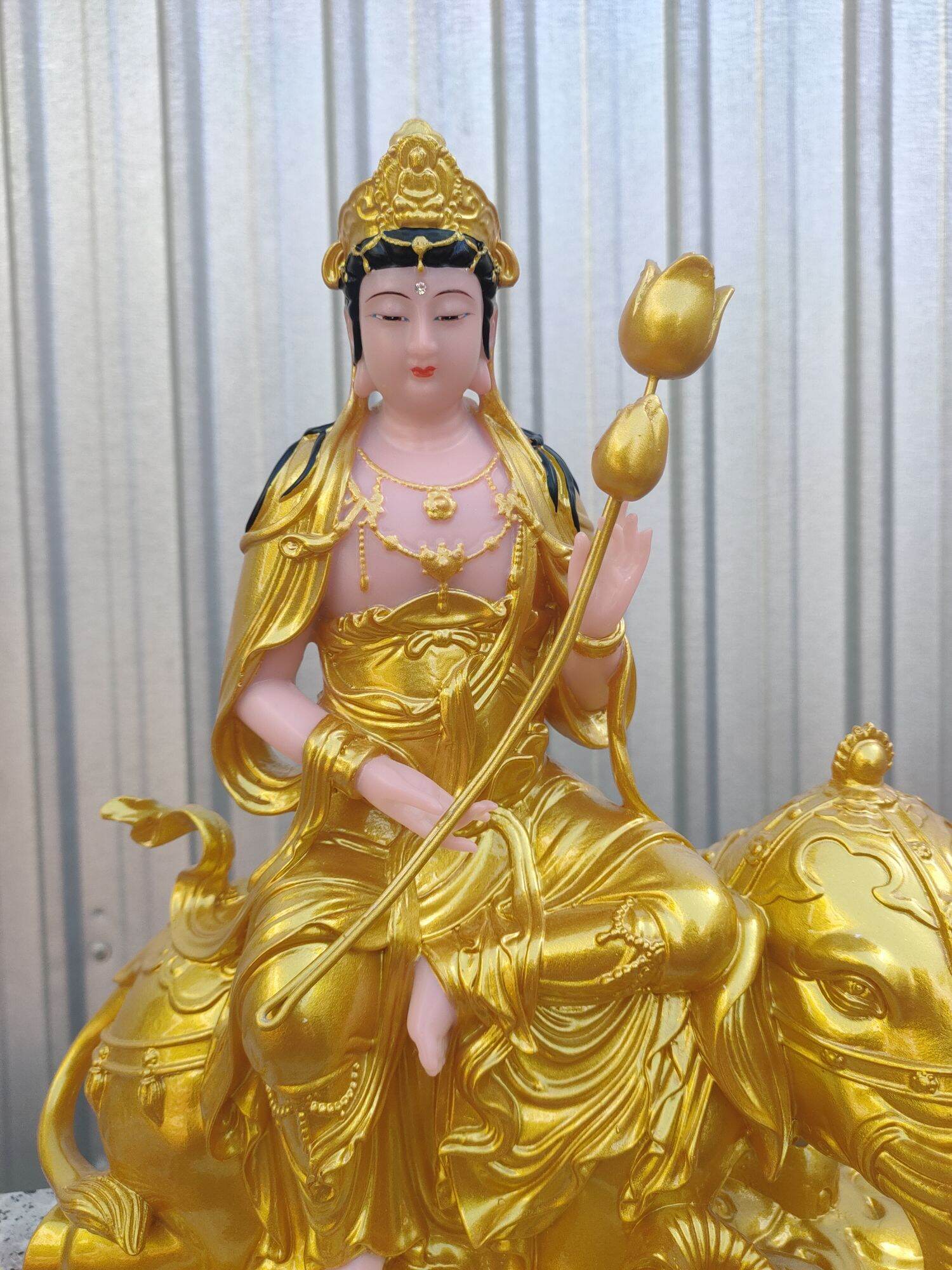 Tượng Phổ Hiền Bồ Tát cao 30cm