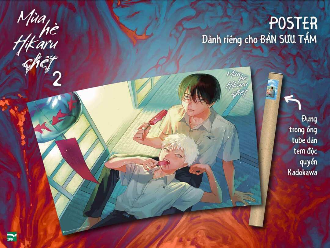 IPM - Mùa Hè Hikaru Chết Tập 2 Bản Sưu Tầm Kèm Poster Có Ống