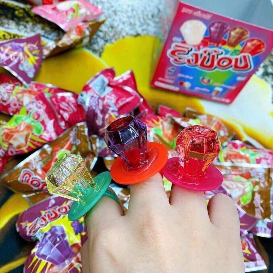 Kẹo nhẫn Thái Lan Ringpop 4 vị hộp (24 cái)