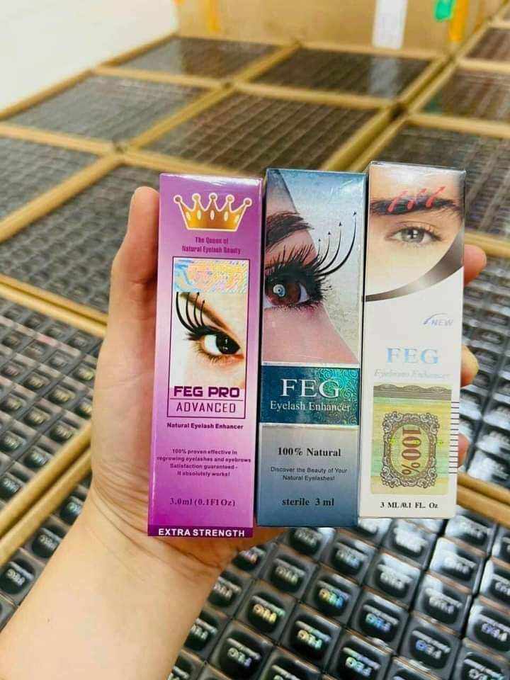 Combo Serum Dưỡng Mi , mày FEG  | Dài vượt Trội sau 15 ngày