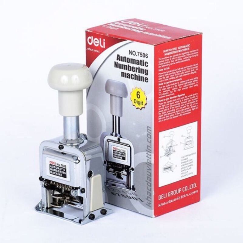 Dấu nhảy Deli 6 số 7506