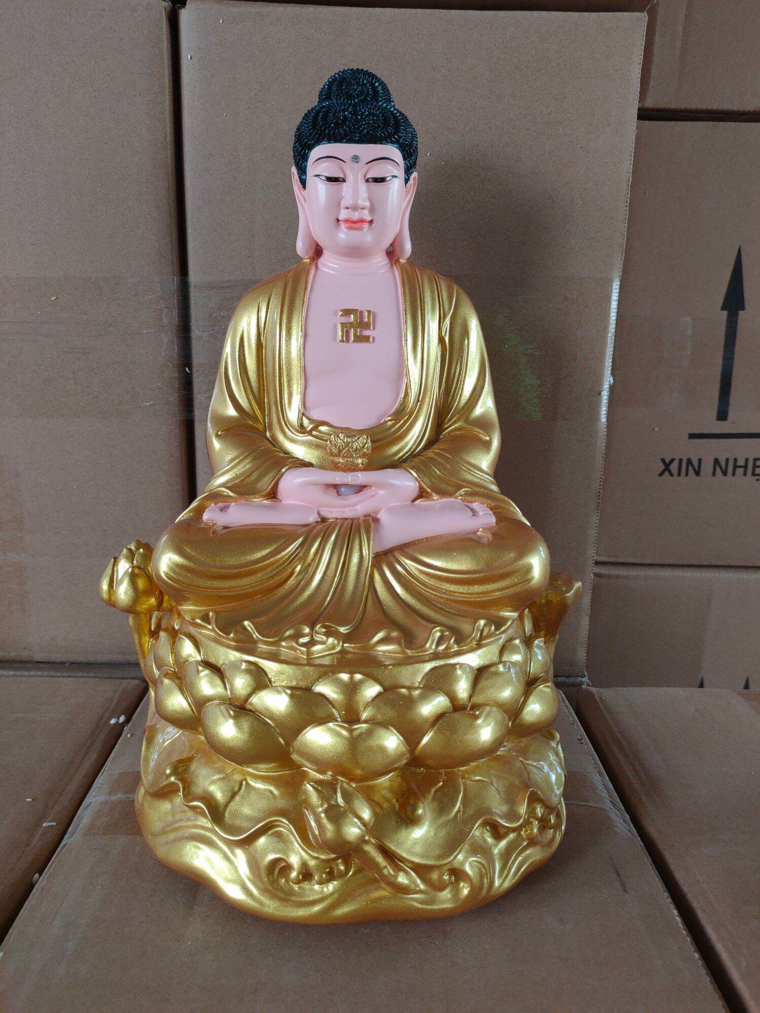 Tượng A Di Đà cao 30cm