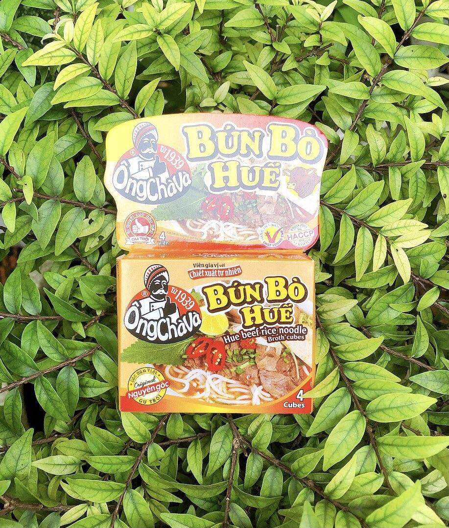 Viên gia vị Bún Bò Huế(hộp/4 viên) dùng làm gia vị cho món bún bò #bún#bò#bunbohue#bun#hue#bunbo#bunkhô