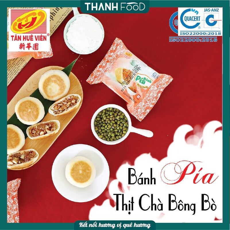 Bánh pía chà bông bò
