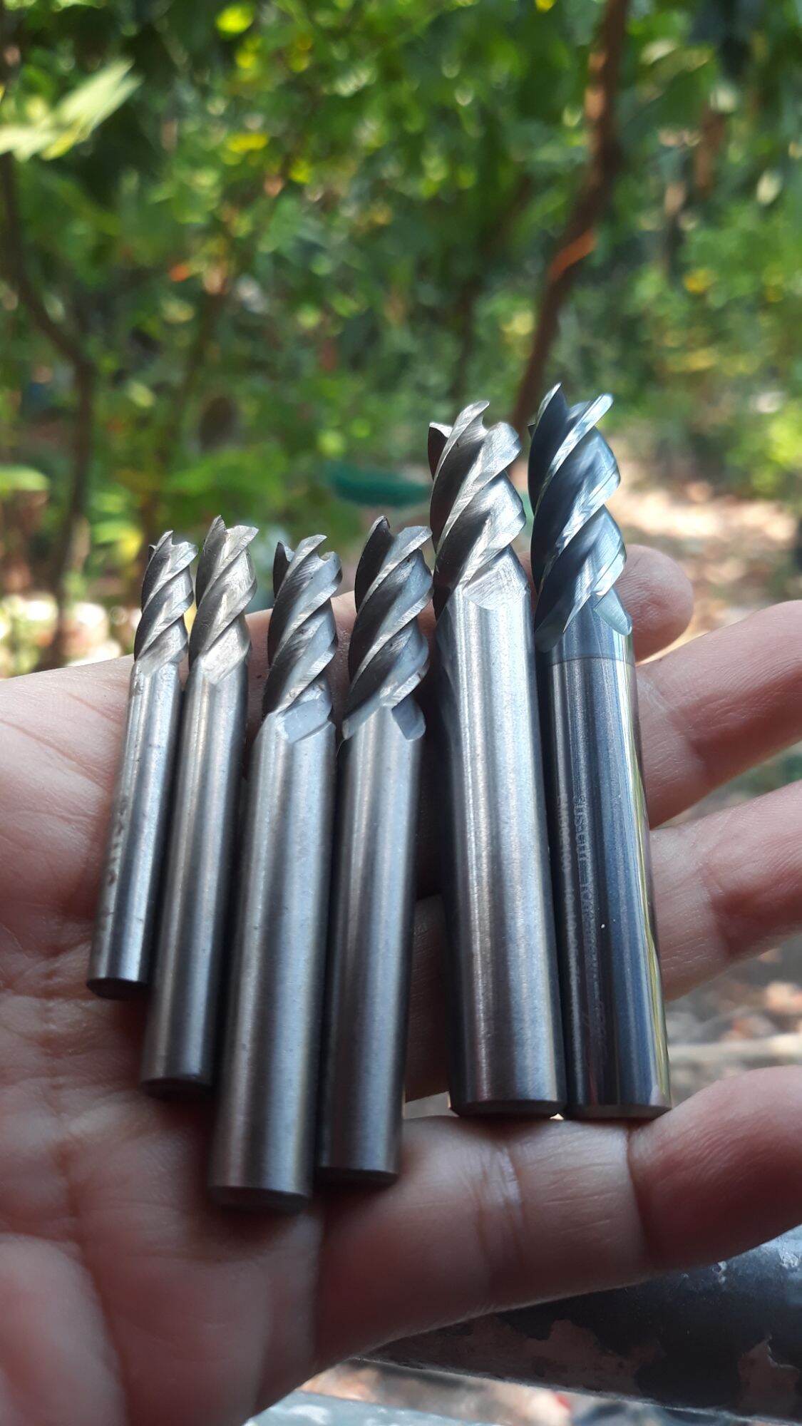 [HCM] Mũi phay ngón, mũi phay thẳng sắt, inox