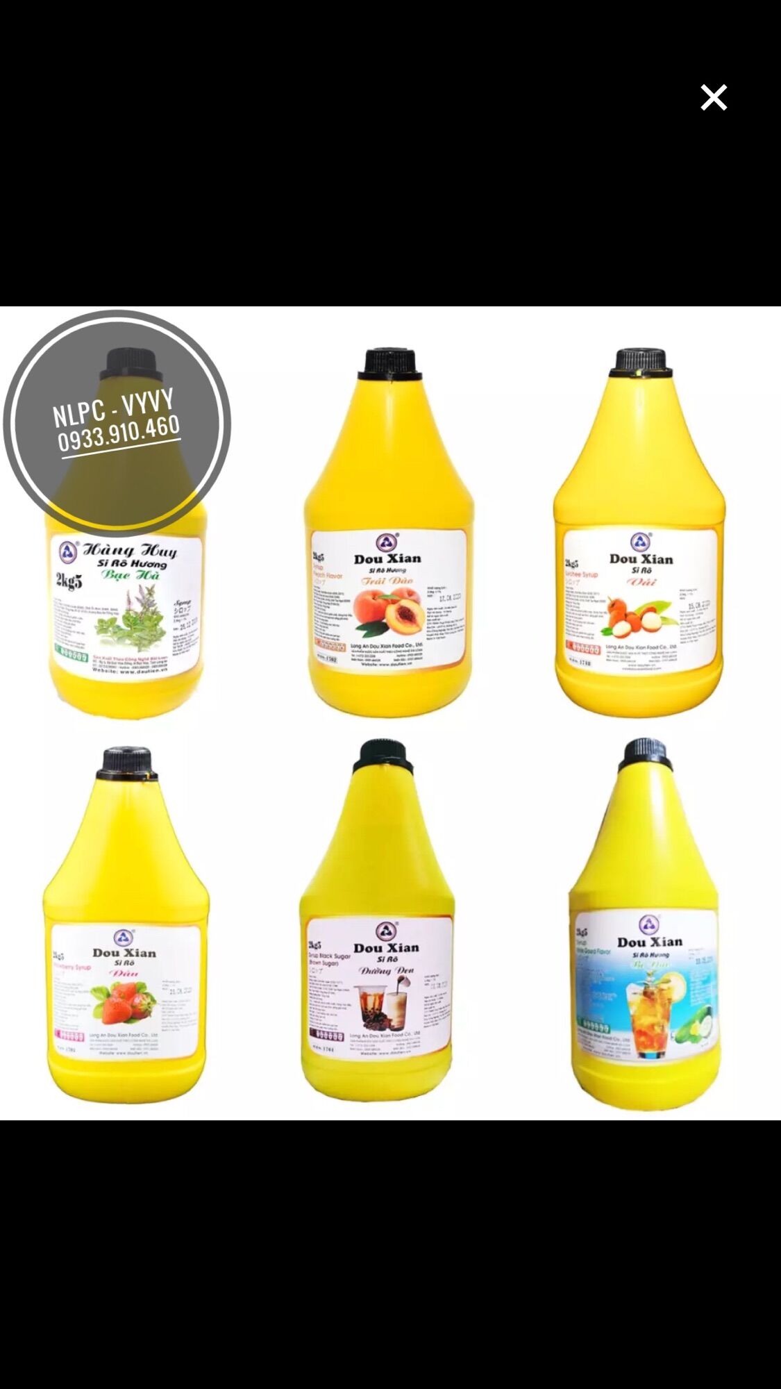 Siro Hàng Huy đủ mùi - 2kg5