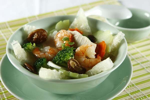 Da heo khô ( bóng bì heo, lợn) sạch , loại 1- miếng 50g