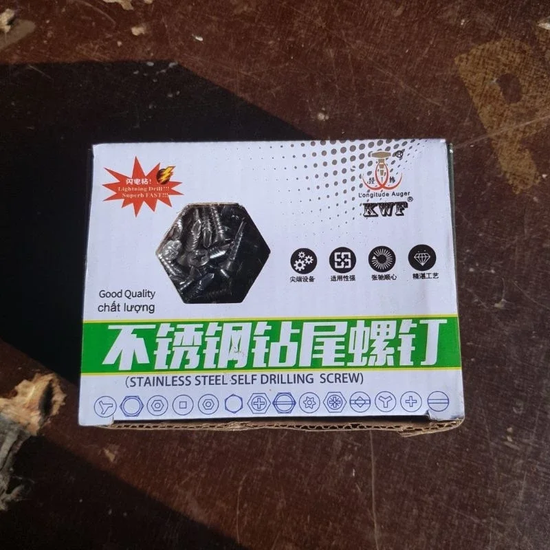 Vít INOX tự khoan (1 lạng/100 gam)