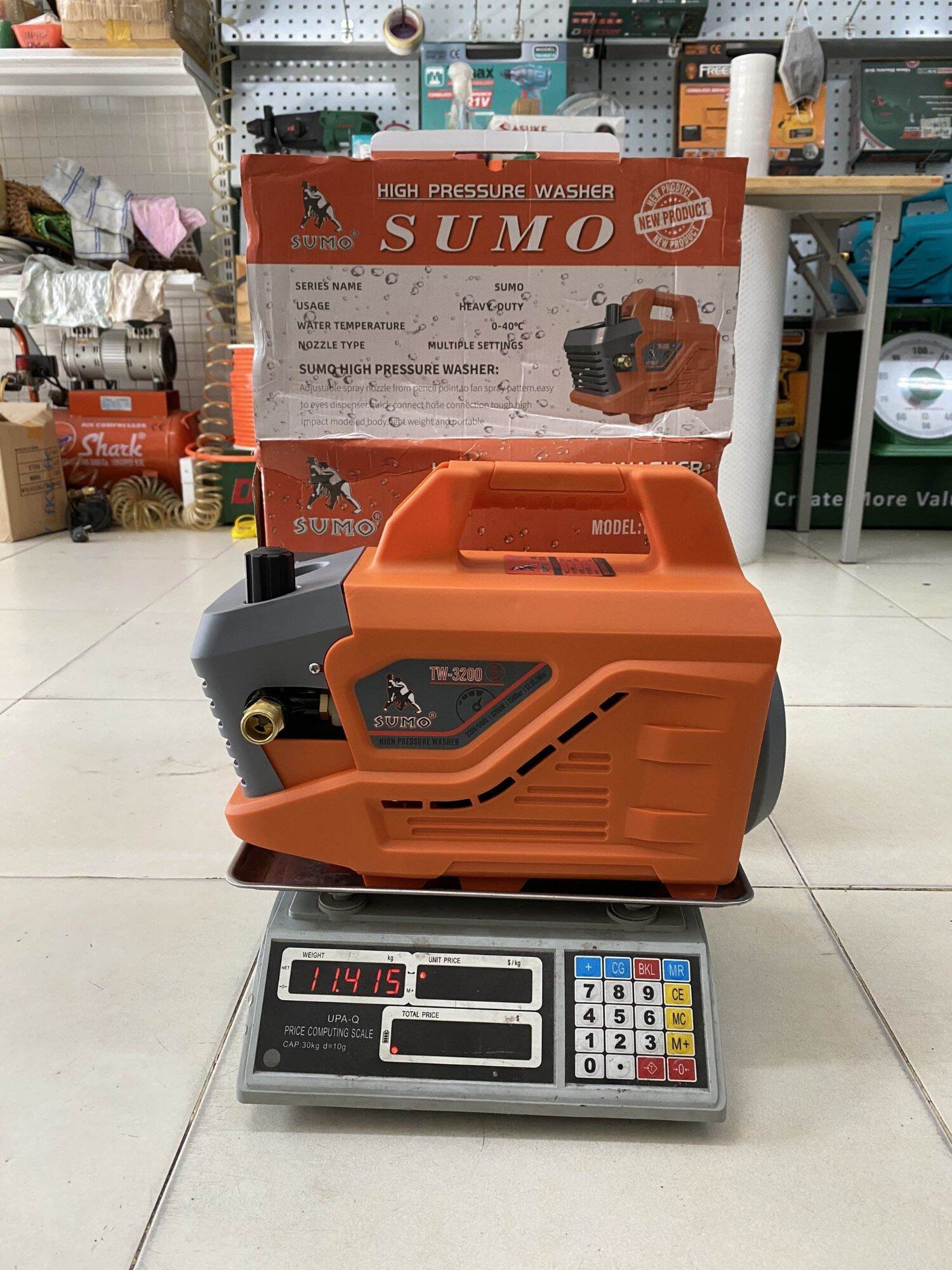 Máy xịt rửa xe SUMO 3200W có chỉnh áp siêu mạnh