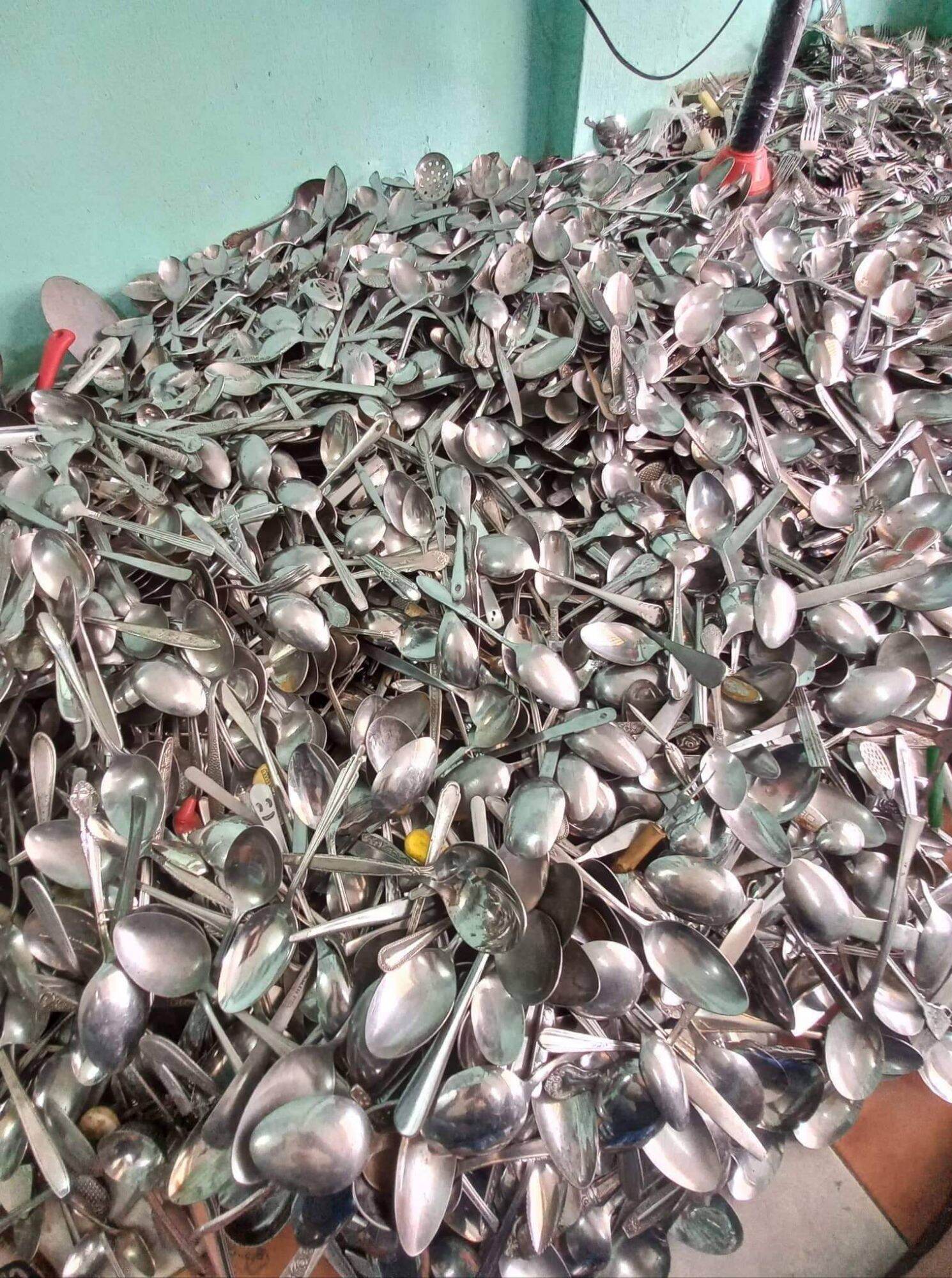 Muỗng nĩa Nhật Bãi muỗng nĩa ăn cơm cơm tấm 500g -1kg