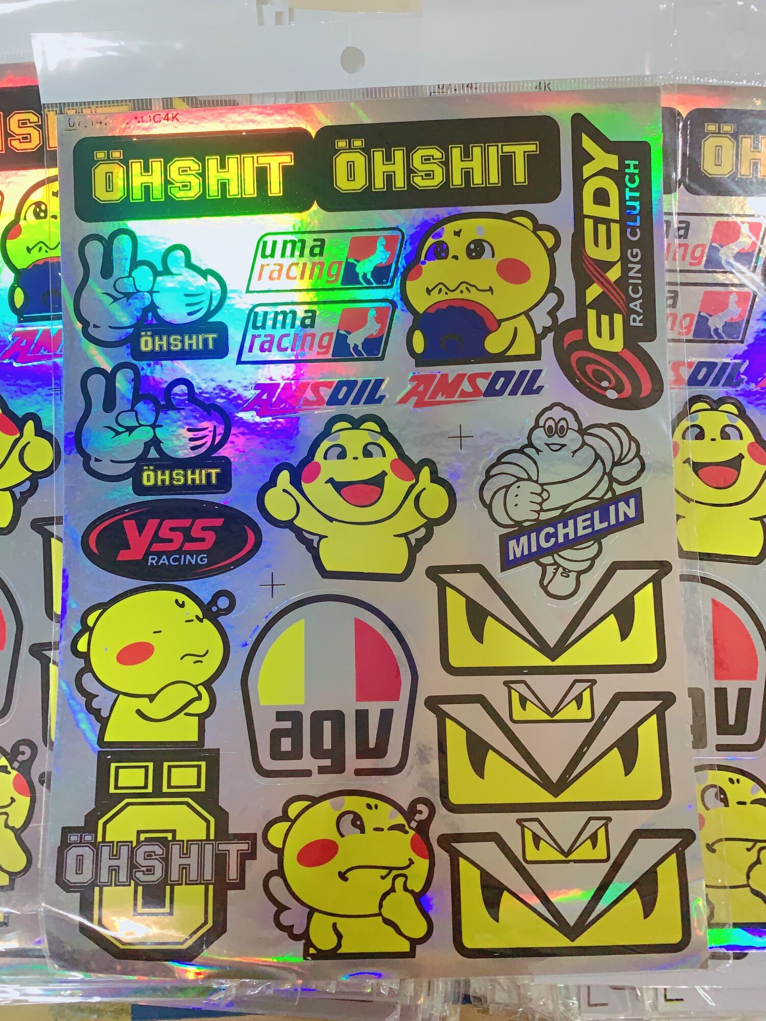 Tem CROM 7 màu Mix Đủ Hình