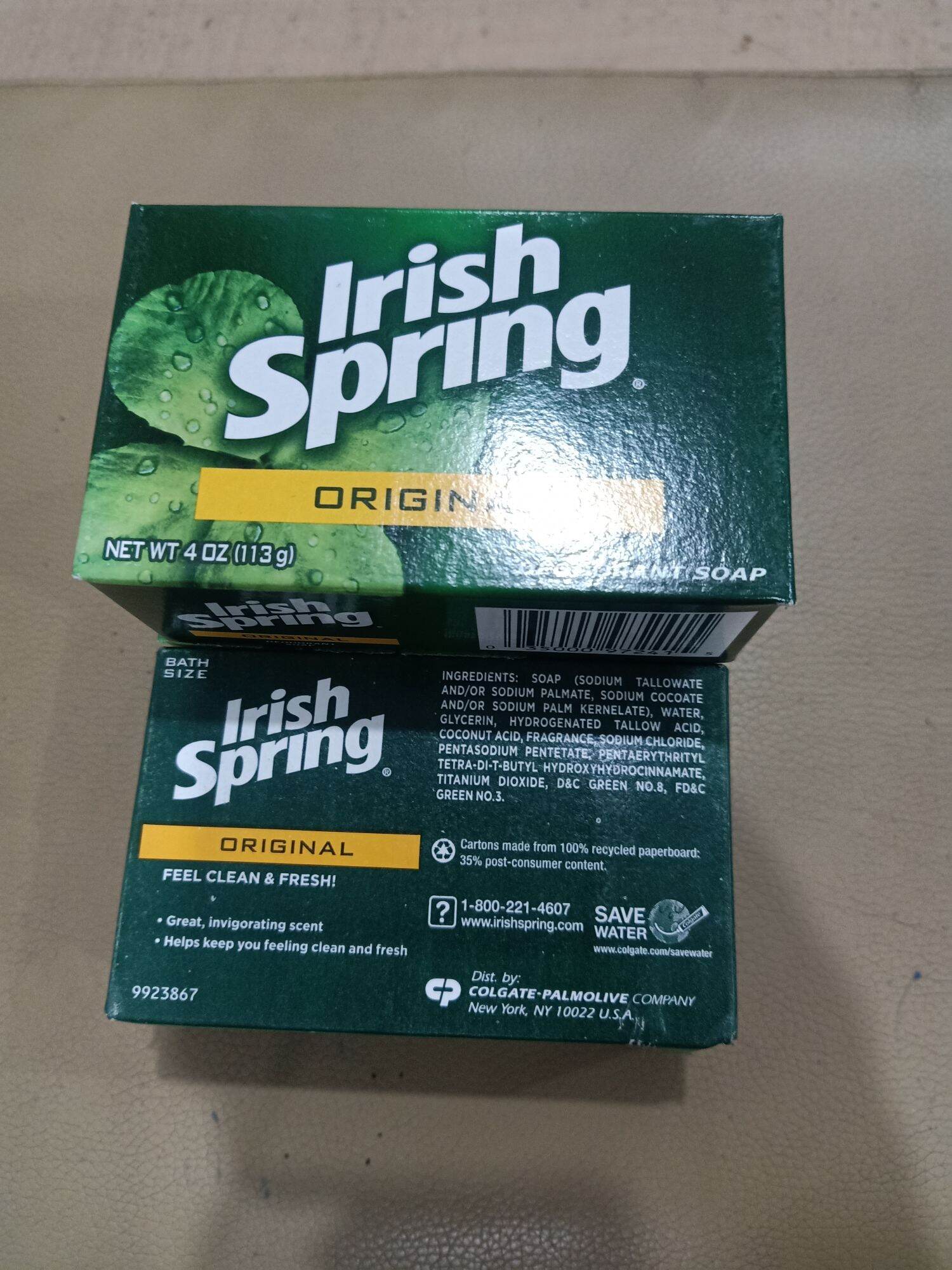 Xà bông cục irish spring 104g của mỹ