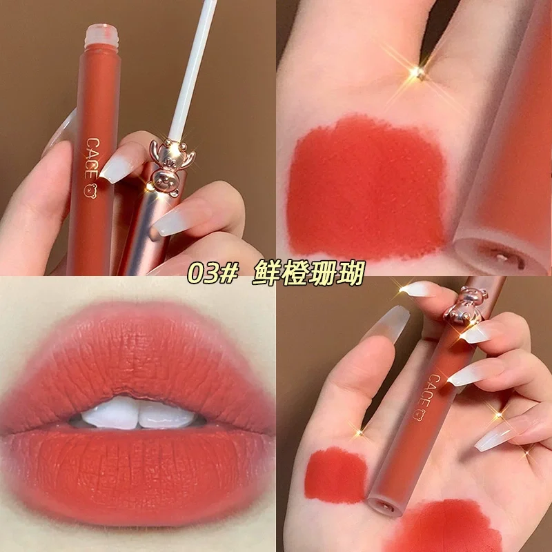 SET 5 CÂY SON KEM LÌ GẤU CACE MẪU MỚI