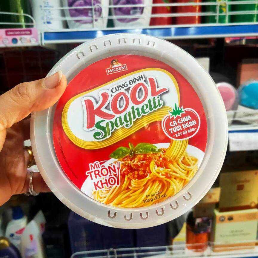 Mì trộn Cung Đình Spaghetti (Thùng x 12 hộp 105g) Date mới