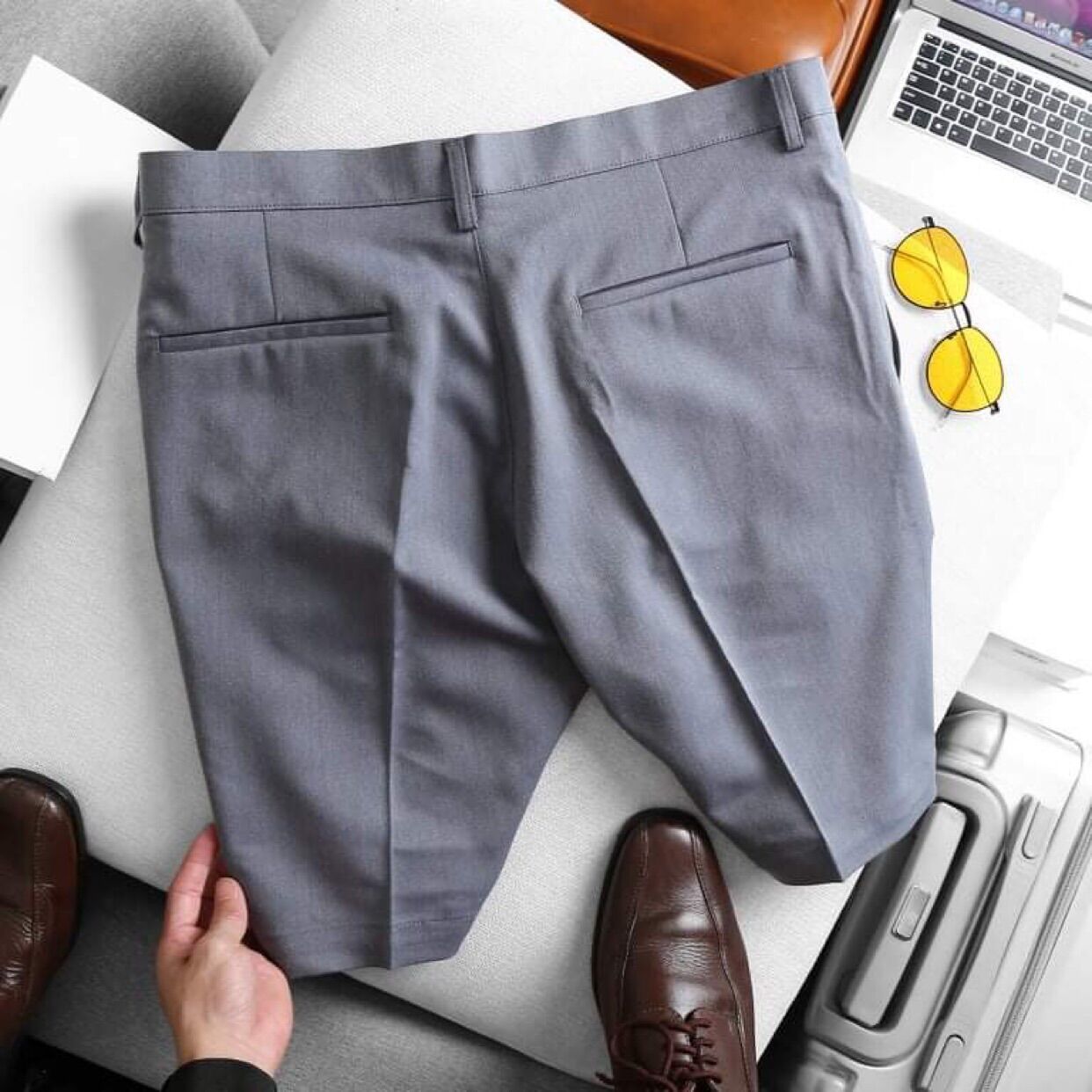 (Big size <130kg) Quần short tây nam big size đủ màu