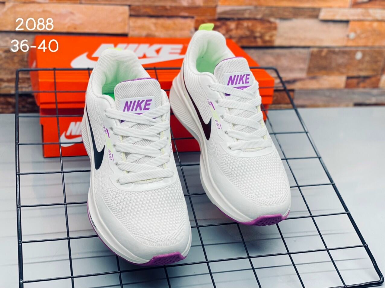 Giày thể thao nữ nike zom 2088 siêu nhẹ full box tặng kèm tất xuất khẩu khử mùi