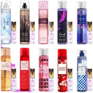 XỊT THƠM BODY MIST  - SỈ INBOX