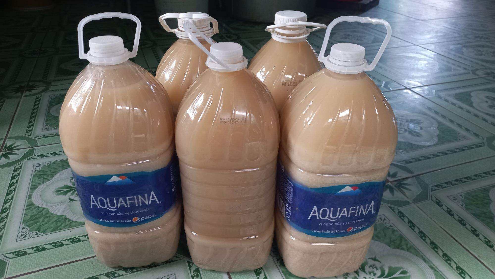 DẤM BỖNG ☆ BỖNG NẾP NẤU RIÊU. Chai 5Lít