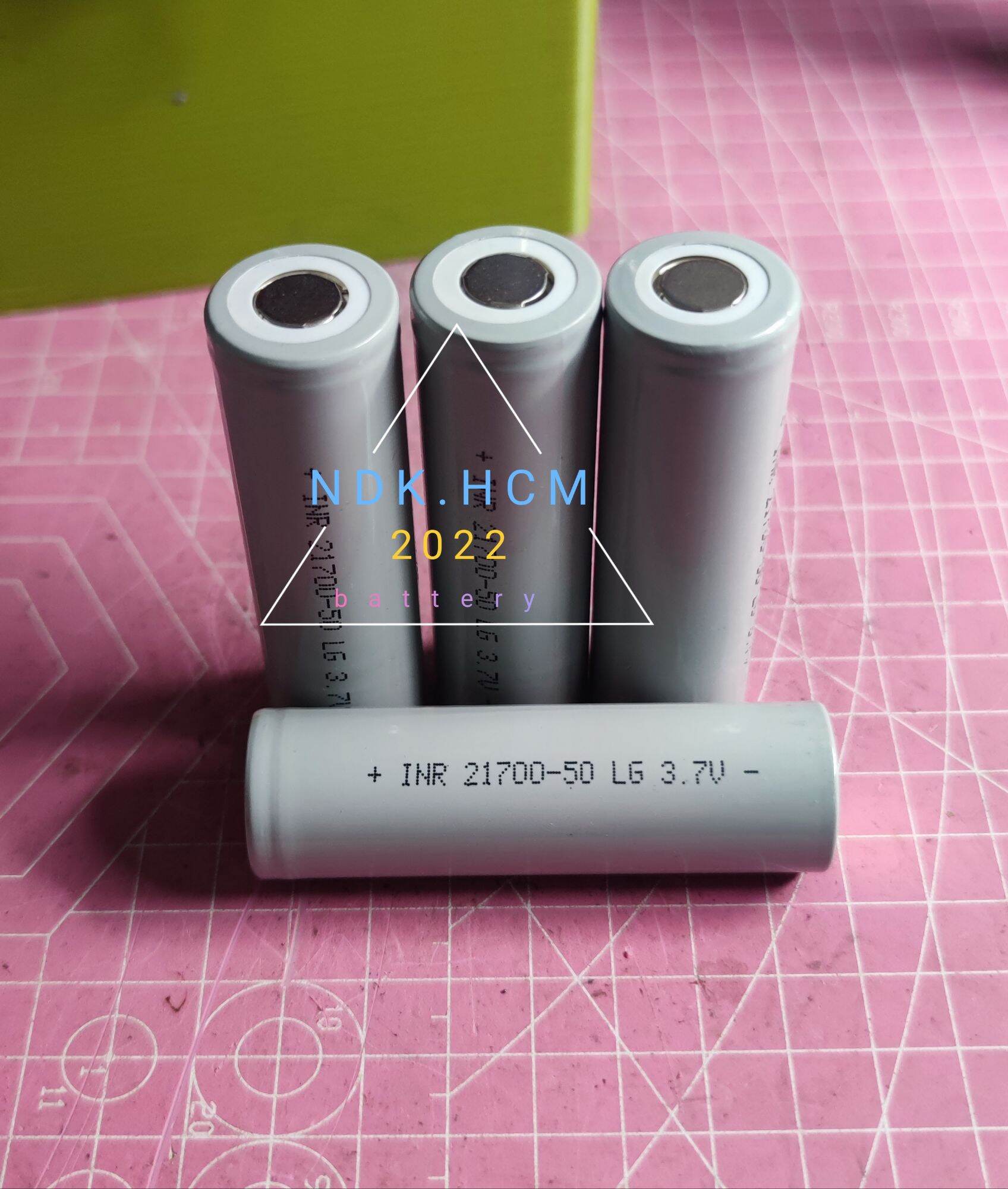 Cell pin 21700 LG 5A dung lượng 5000mah xả 3C dung lượng cao cho sạc dự phòng và lưu trữ