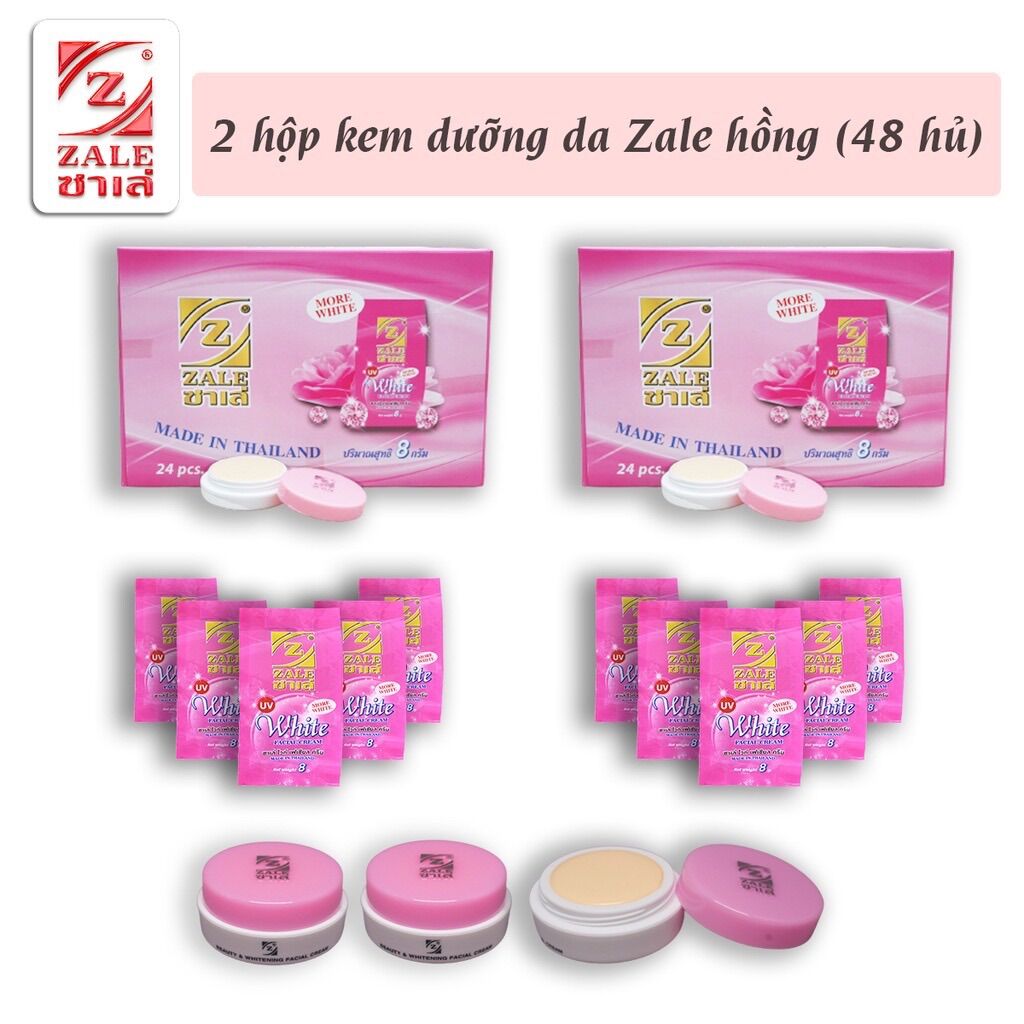 Sỉ lố 24 gói Zale kem trắng da - Zale hồng thái 8g