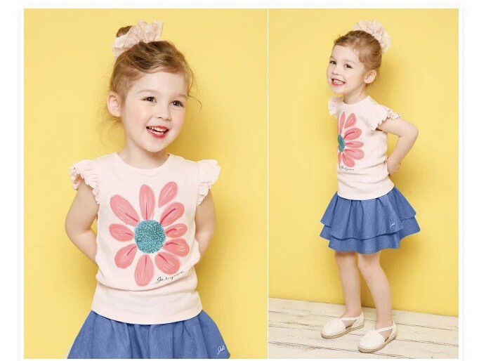 Set Jelispoon xuất Hàn dư xịn cho bé gái