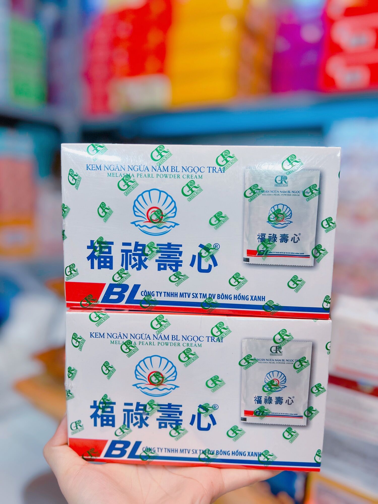 Kem tẩy nám BL dạng gói 8g